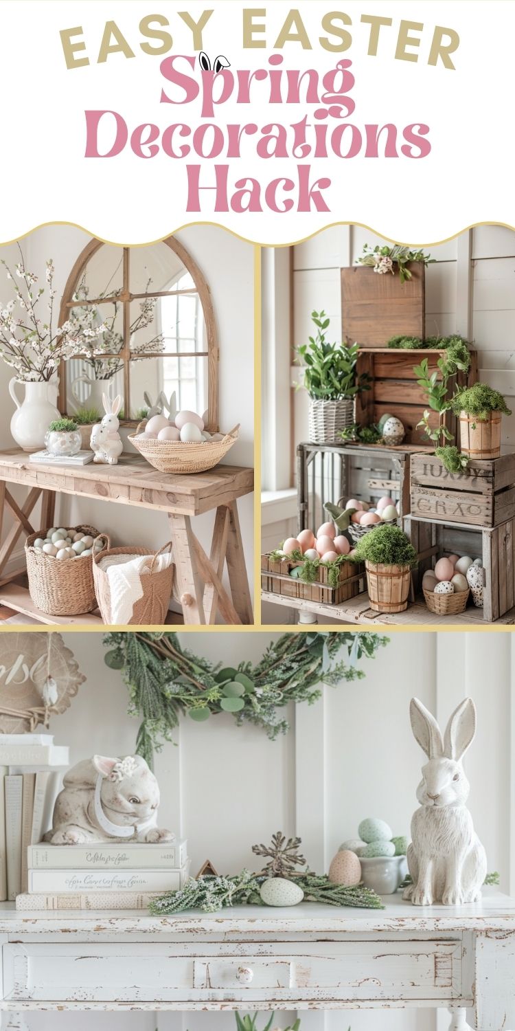 Easter Spring Decorations for Entryways: A Quick Upgrade That Changes the Whole Feel