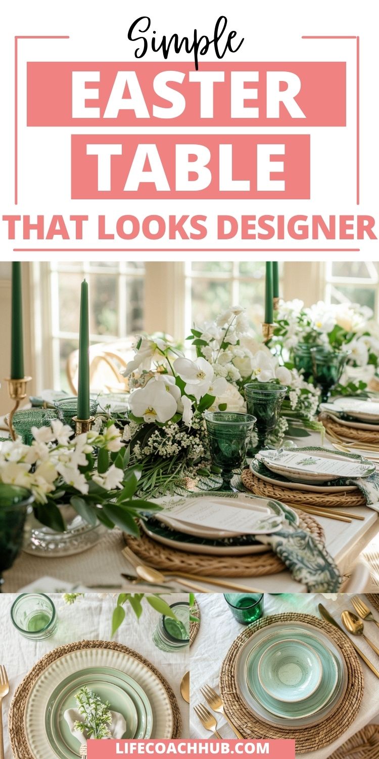 The Layering Trick That Makes Easter Place Settings Look Designer