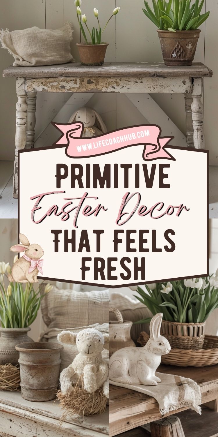 Primitive Easter Decor Without Looking Dark: A Soft-Neutral Room Reset