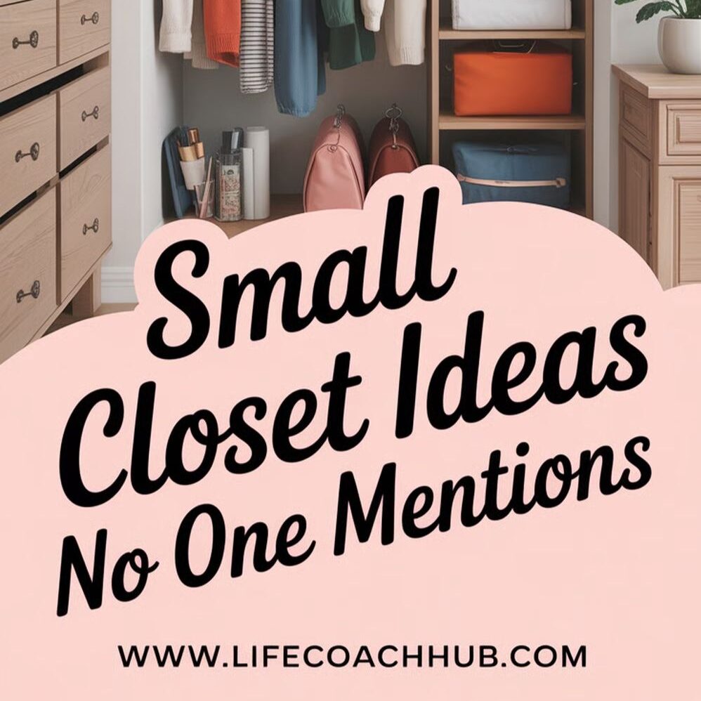 Small Closet Organization DIY on a Budget (Under $100 Plan)