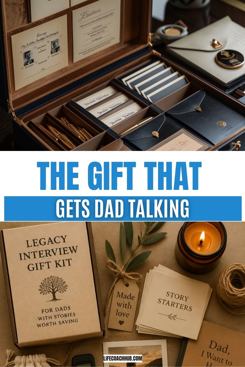 Legacy Interview Gift Kit for Dads With Stories Worth Saving