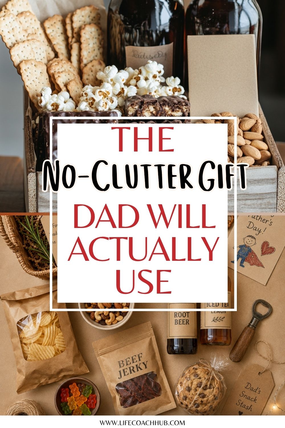 Snack Basket Gift for Dads Who Claim They Do Not Need Anything