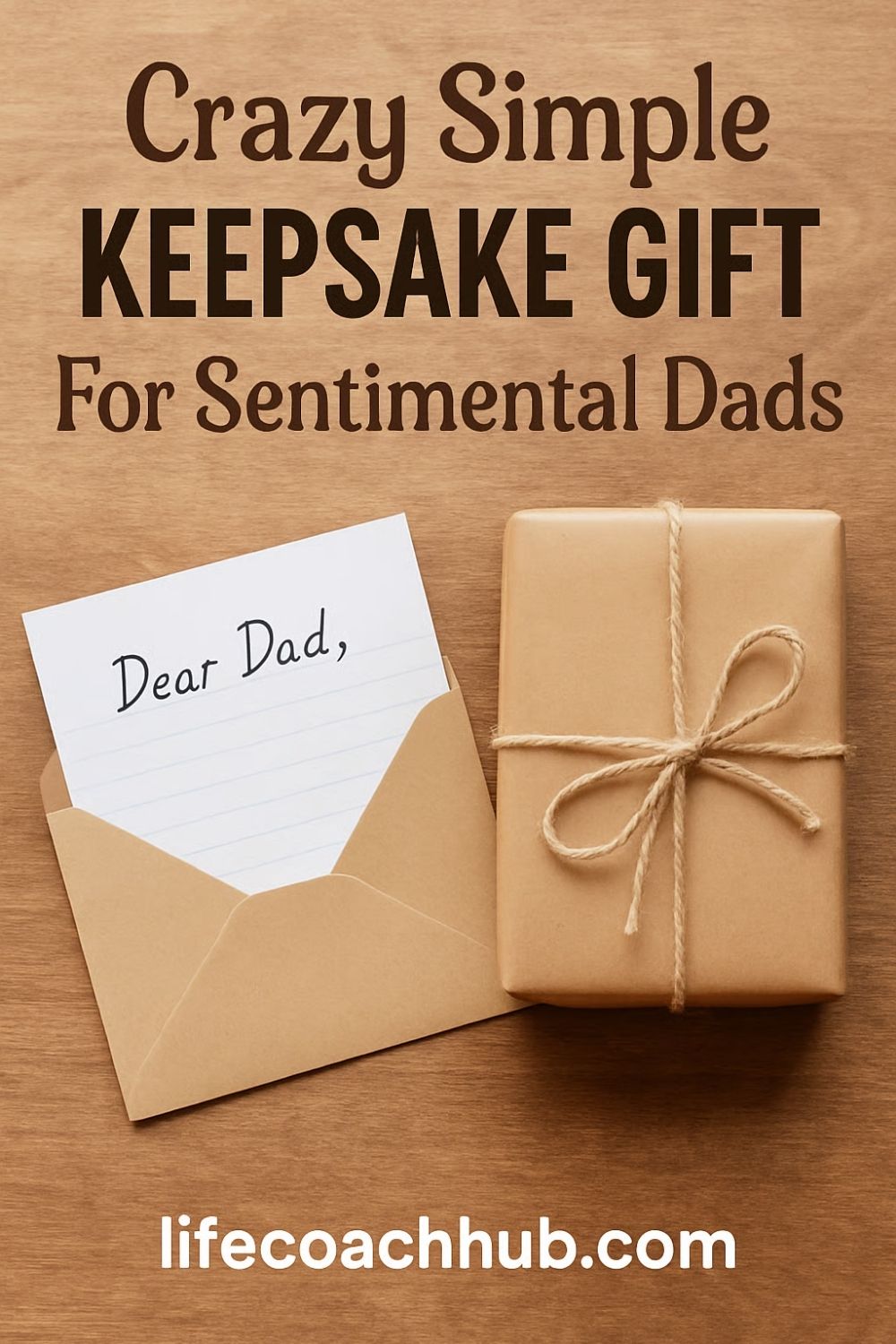 Letter Bundle Gift for Dads Who Save Every Card