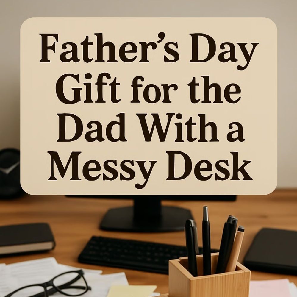 Desk Upgrade Gift for Dads Who Work at a Computer
