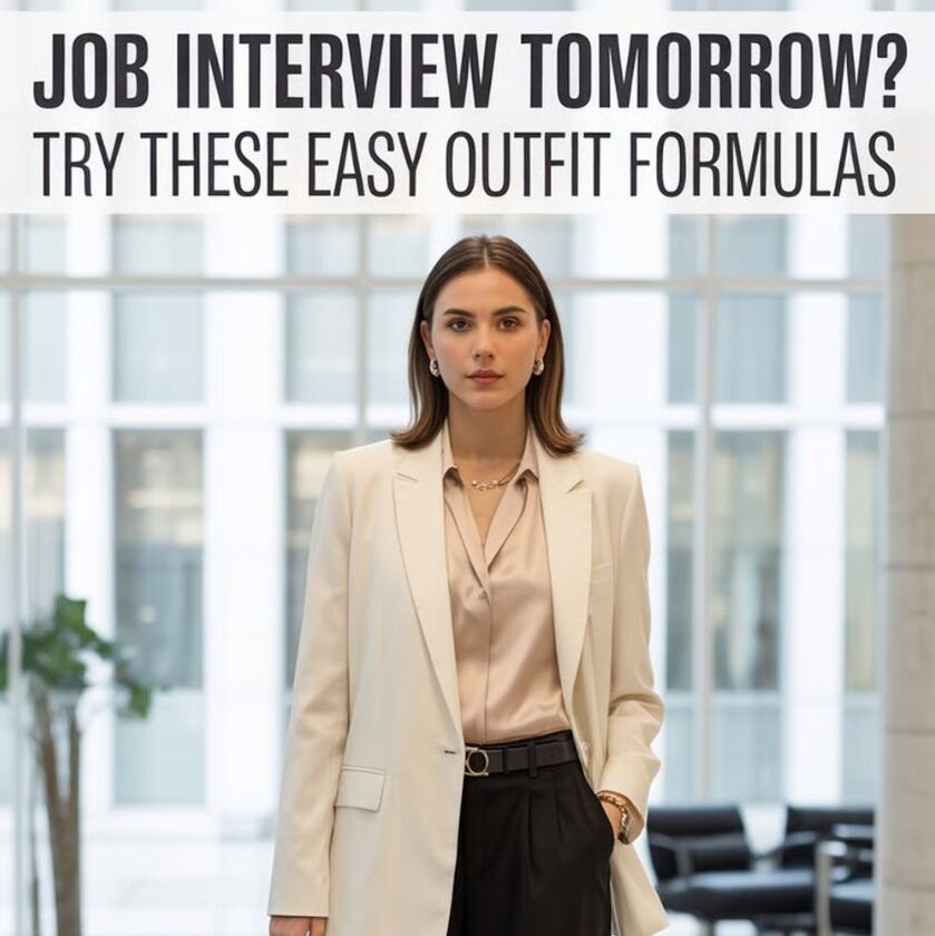 Dress to Impress: 12 Looks To Shine at an Interview