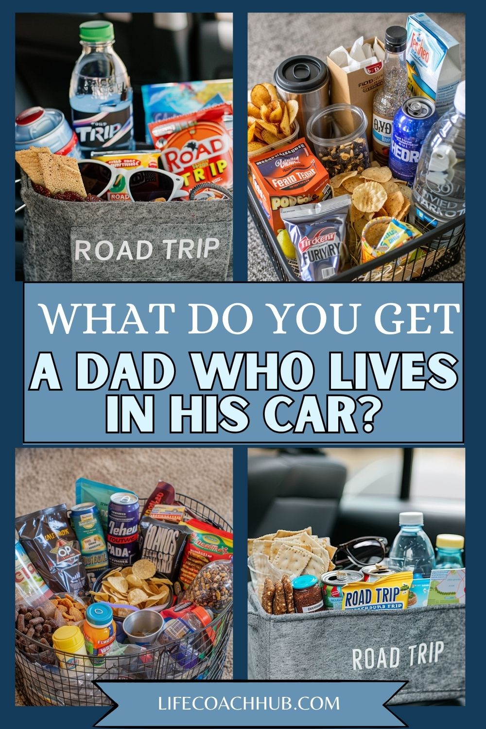 Road Trip Snack Box for Dads Who Are Always Driving